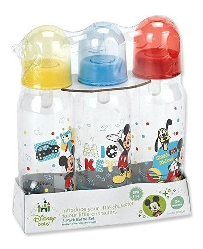 Set De Botellas Disney Mickey Mouse 3pack