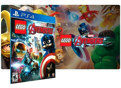 Lego Marvel Vingadores Ps4  Lacrado - Caixa Azul