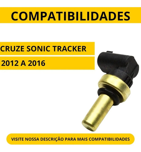 Sensor Temperatura Para Cruze Tracker Sonic 1.6 1.8