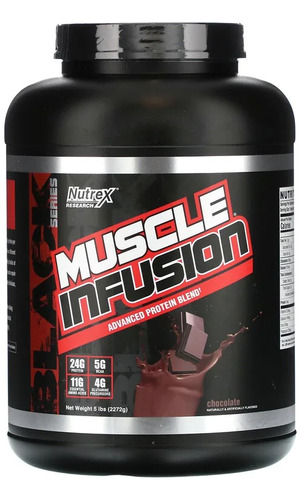 Muscle Infusion Nutrex - 5lbs Excelente Proteína 24g 
