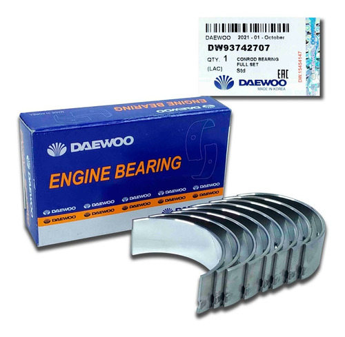Conchas Biela Std Daewoo Nubira 1.6 1997 1998 1999 Original