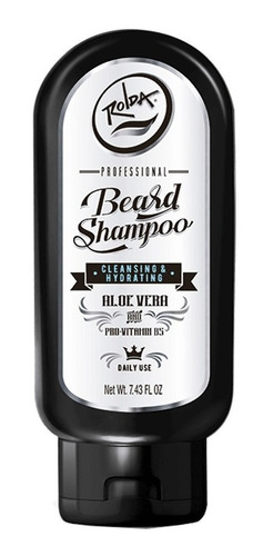 Shampoo Para Barba Limpieza E Hidratacion Aloe Vera 220g