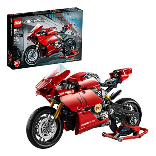 Lego Technic Ducati Panigale V4 R 42107 Kit De Construcción 