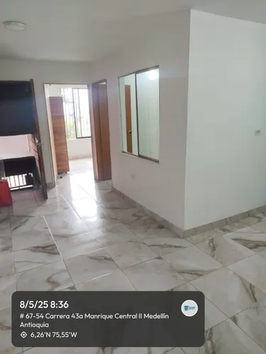 Hermoso Apartamento En Venta Manrique Central A 2 Cuadras De La Piloto,cerca A La Estacion De Palos Verdes