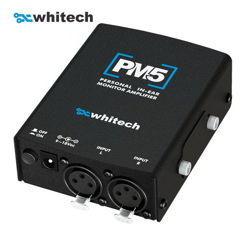 Amplificador Para Fones Pm5 ( Xlr ) - Whitech