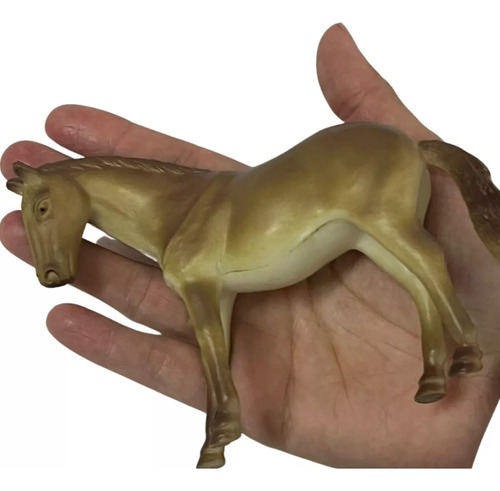 Brinquedo Cavalos 06pçs Animais Da Fazenda Tamanho 14cm Cada
