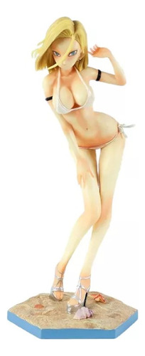 Muñeco Figura Dragon Ball Androide 18 Sexy Bikini Coleccion