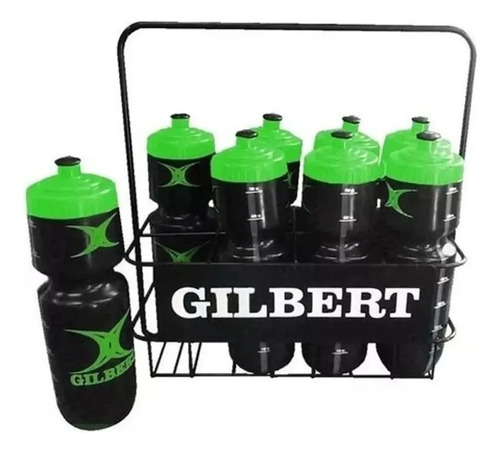 Set Hidratación Gilbert 8 Caramañolas + Canasto 700 Cc.