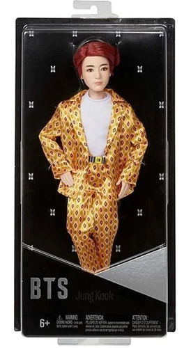 Boneca Doll Bts Mattel Jungkook Original Oficial Kpop