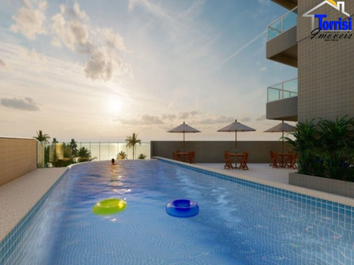 Imagem 18 de 30 de Apartamento Em Praia Grande Vista Mar, 02 Dormitórios, Mirim, Ap03166 - Ap03166 - 70497135