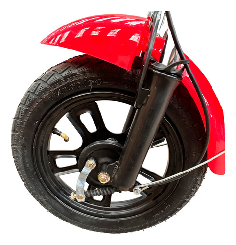 Bicimoto Eléctrica Doble Asiento, Alarma, Casi Nueva (Usado)
