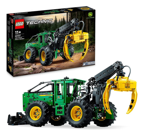 Lego 42157 Technic - Trator Florestal John Deere 948l-ii Quantidade De Peças 1492