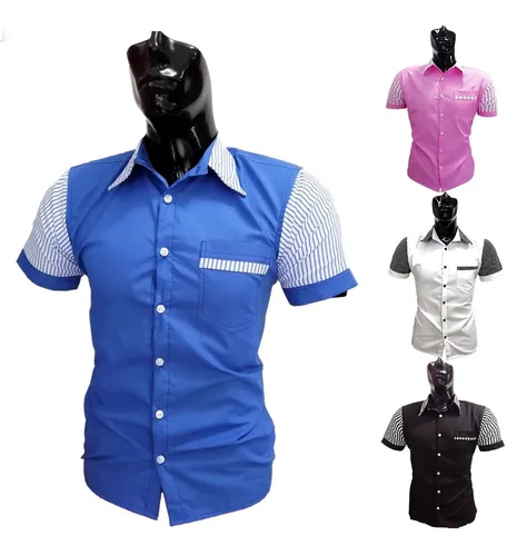 Camisas para caballero manga corta hotsell