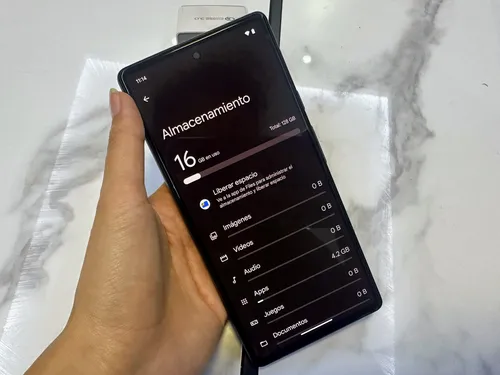 Google Pixel 6 8/10 + Cargador De Carga Rapida (Usado)