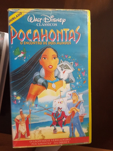 Imagem 1 de 1 de Pocahontas   Vhs Original   Frete $ 10