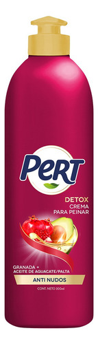 Crema Para Peinar Pert Aceite De Aguacate Y Granada 300 Ml