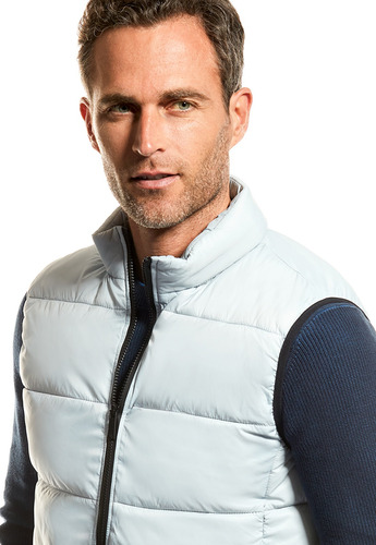 Imagen 4 de 4 de Chaqueta Hombre Sin Mangas Cabrera Gris New Man Ss23