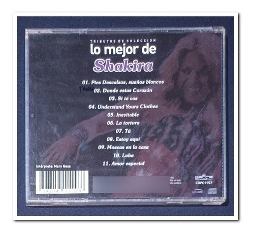 Cd Shakira (Usado)