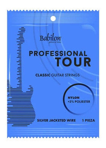 Cuerda 3ra. Suelta De Nylon Para Guitarra Clásica Babilon Bc