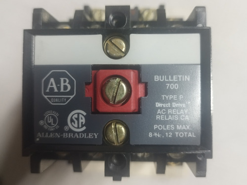 Allen-bradley Cat. 700-p400a1, Relé De Control 4no Nuevo.