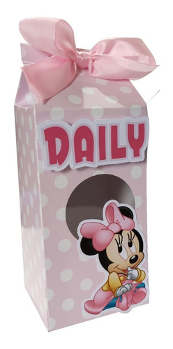 Dulcero Mickey Mimi Minnie Mouse Bebe  Personalizable 10 Pz