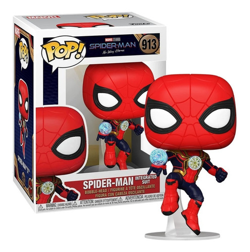 Figura de acción  Homem Aranha integrated suit Spider-Man: No Way Home 56829 de Funko Pop!