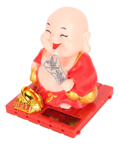 Figura Solar De Buda Maitreya, Automática, Accionada Por Sac