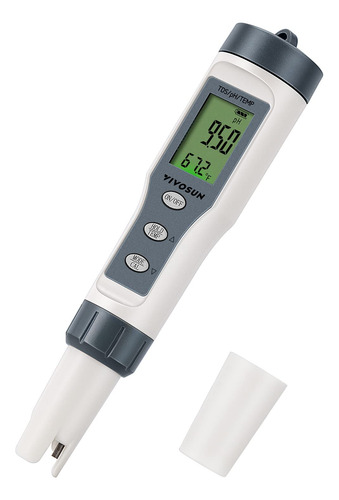Medidor De Ph 3 En 1 Con Precisión De 0.1 Ph