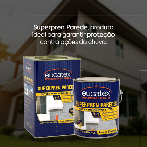 Superpren Eucatex Parede 18l Branco