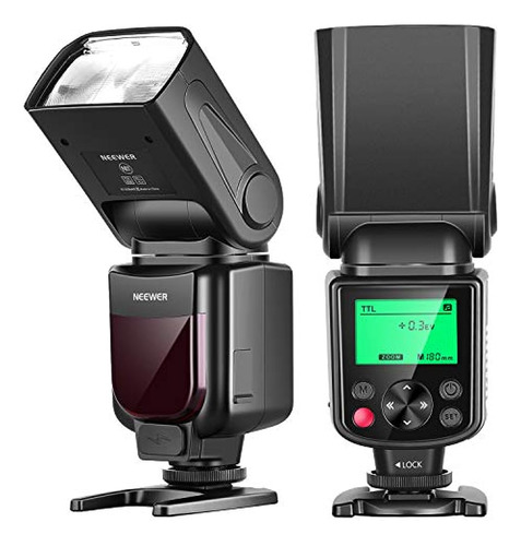 Neewer Nw-670 Ttl Flash Speedlite Con Pantalla Lcd Para Cano