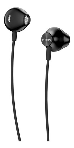 Imagen 2 de 3 de Audifonos Alambricos Philips Taue100bk/00 Color Negro