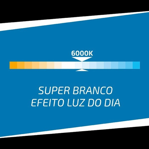 Farol Auxiliar Fino Led Retangular