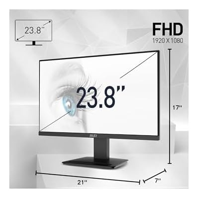 Msi Pro Mp2412, 24, 1920 X 1080 (fhd), Freesync, 100hz, Tuv