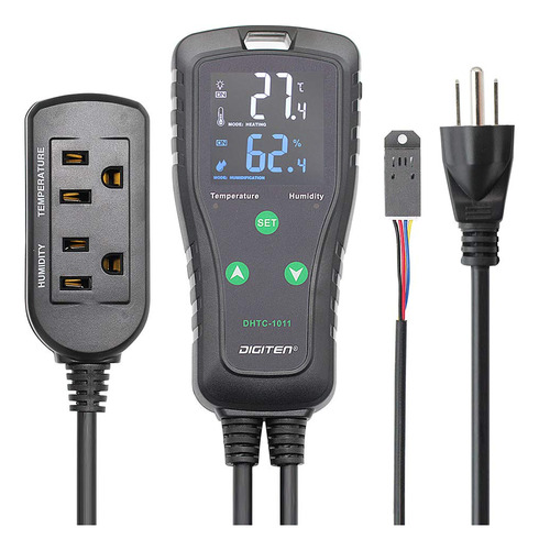 Senstree Controlador De Temperatura Y Humedad, Toma De Corri