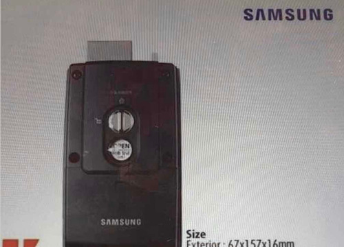 Cerrojo Cerradura Samsung Electronica Digital Shs-d600 Hogar