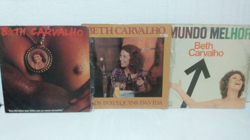 Lp Beth Carvalho - Coleção De 10 Discos De Vinil (Usado)
