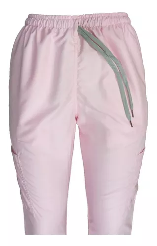 Pantalón Jogger Mujer Rosa Scrubs Del