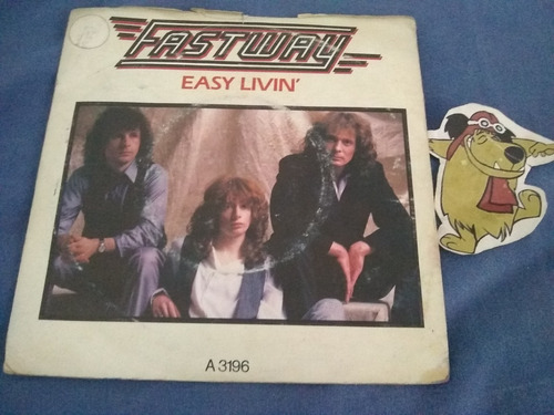 Fastway -easy Livin'(vinilo)single 7,uk.1983,motorhead