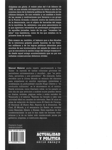 Imagen 2 de 2 de Golpistas Sin Gloria / Manuel Malaver