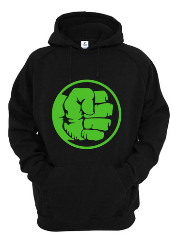 Sudadera Hoodie Hulk Super Heroe Classic Avengers Puño