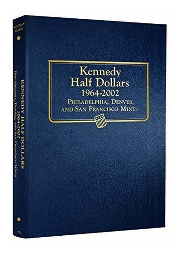 Whitman Estadounidense Kennedy Medio Dólar La Moneda Del Álb