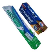 Comprar Kit Protesis Dentales Fixodent Plus + Cepillo Confident 