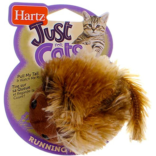 Hartz 10423 Hartz Running Rodent Cat Toy Assorted Styles