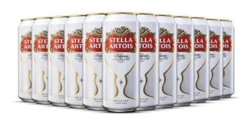 Cerveza Stella Artois Lata 473 Ml X12 - Perez Tienda -