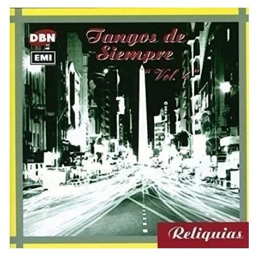 Tangos De Siempre Vol 4 Cd Targ