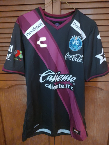 Jersey Puebla Charly 2017 Tercer Uniforme Franja Morada 