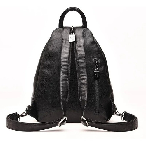 Imagen 5 de 8 de Mochila Dama Eco Cuero Bolso De Mujer Importado Cod: 1199