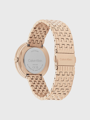 Reloj Contoured Bezel Dorado Calvin Klein