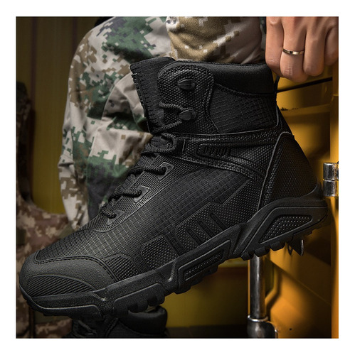 Botas Tácticas Hombre Al Aire Libre Botas Militares Casuales