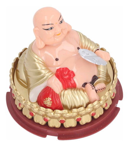 Divertida Estatuilla Lucky Con Adorno De Buda De Maitreya